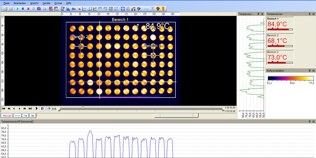 IR Imager allows Fast and Contactless Temperature Monitoring of DNA Samples